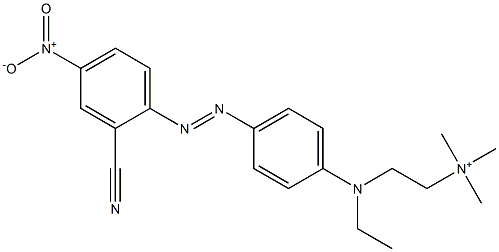 2-[[4-[(2-Cyano-4-nitrophenyl)azo]phenyl](ethyl)amino]-N,N,N-trimethylethanaminium