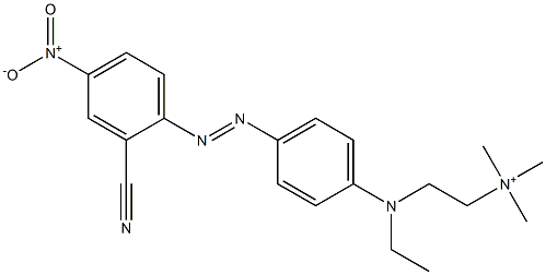 2-[[4-[(2-Cyano-4-nitrophenyl)azo]phenyl](ethyl)amino]-N,N,N-trimethylethanaminium|