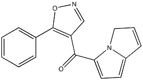  4-(Pyrrolizinocarbonyl)-5-phenylisoxazole