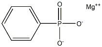 Phenylphosphonic acid magnesium salt Structure