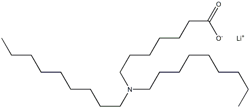 7-(Dinonylamino)heptanoic acid lithium salt