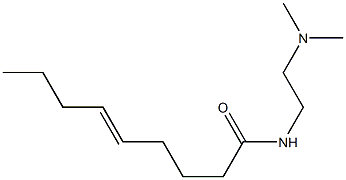 N-[2-(Dimethylamino)ethyl]-5-nonenamide Structure