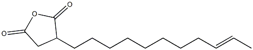 3,4-Dihydro-3-(9-undecenyl)-2,5-furandione,,结构式