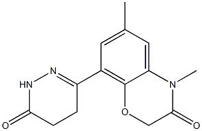 4,6-Dimethyl-8-[(1,4,5,6-tetrahydro-6-oxopyridazin)-3-yl]-4H-1,4-benzoxazin-3(2H)-one