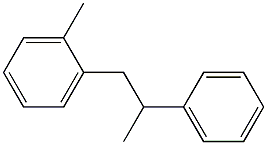 1-Methyl-2-(2-phenylpropyl)benzene Structure