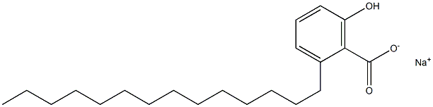 2-Tetradecyl-6-hydroxybenzoic acid sodium salt