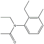 N-Acetyl-2,N-diethyl-3-methylaniline,,结构式