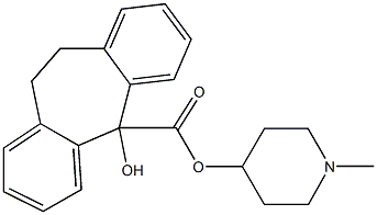 10,11-Dihydro-5-hydroxy-5H-dibenzo[a,d]cycloheptene-5-carboxylic acid 1-methyl-4-piperidyl ester