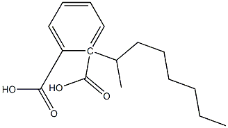 (-)-フタル酸水素1-[(R)-1-メチル-(1-2H)ヘプチル] 化学構造式