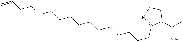 1-(1-Aminoethyl)-2-(15-hexadecenyl)-2-imidazoline Structure