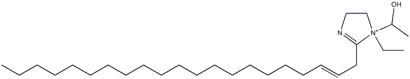 1-Ethyl-2-(2-henicosenyl)-1-(1-hydroxyethyl)-2-imidazoline-1-ium 结构式