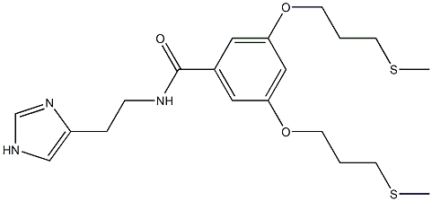 N-[2-(1H-Imidazol-4-yl)ethyl]-3,5-bis[3-(methylthio)propyloxy]benzamide