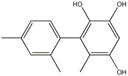 6-(2,4-Dimethylphenyl)-5-methylbenzene-1,2,4-triol