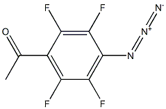 2',3',5',6'-Tetrafluoro-4'-azidoacetophenone Structure