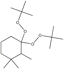 2,3,3-Trimethyl-1,1-bis(tert-butylperoxy)cyclohexane 结构式