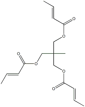  Bis[(E)-2-butenoic acid]2-(crotonoyloxymethyl)-2-methylpropane-1,3-diyl ester