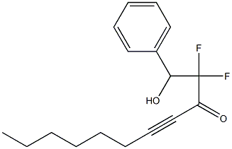 2,2-Difluoro-1-hydroxy-1-phenyl-4-undecyn-3-one|