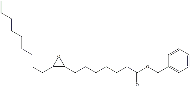 8,9-Epoxystearic acid benzyl ester Struktur