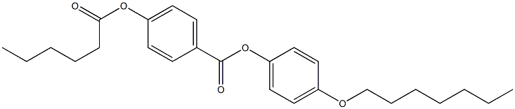 p-Hexanoyloxybenzoic acid p-(heptyloxy)phenyl ester|