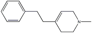  1,2,3,6-Tetrahydro-1-methyl-4-[2-(phenyl)ethyl]pyridine