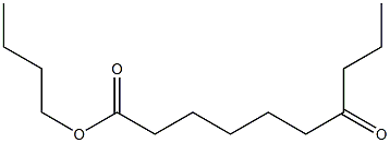 7-Oxodecanoic acid butyl ester Structure