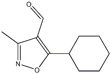 3-Methyl-5-cyclohexylisoxazole-4-carbaldehyde