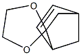 スピロ[ビシクロ[2.2.1]ヘプタ-5-エン-2,2'-[1,3]ジオキソラン] 化学構造式