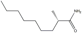 [S,(+)]-2-Methylnonanamide Struktur