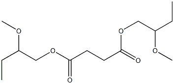 Ethane-1,2-dicarboxylic acid bis(2-methoxybutyl) ester Struktur