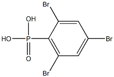 2,4,6-Tribromophenylphosphonic acid 结构式