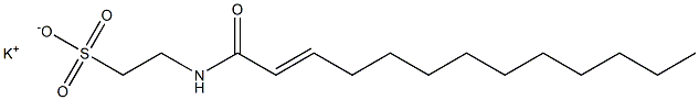 N-(2-Tridecenoyl)taurine potassium salt