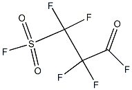 3-Fluorosulfonyl-2,2,3,3-tetrafluoropropionyl fluoride Struktur