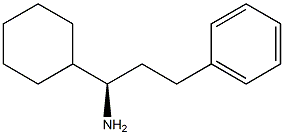 (1R)-1-Cyclohexyl-3-phenylpropane-1-amine Structure