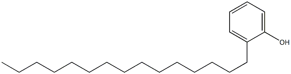 2-ペンタデシルフェノール 化学構造式