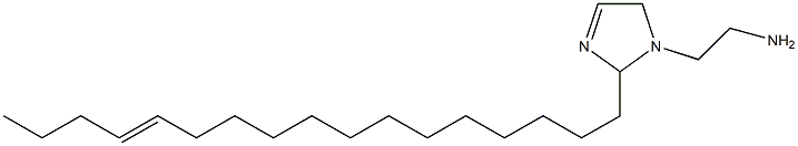 1-(2-Aminoethyl)-2-(13-heptadecenyl)-3-imidazoline Struktur