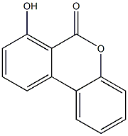 7-Hydroxy-6H-dibenzo[b,d]pyran-6-one Struktur