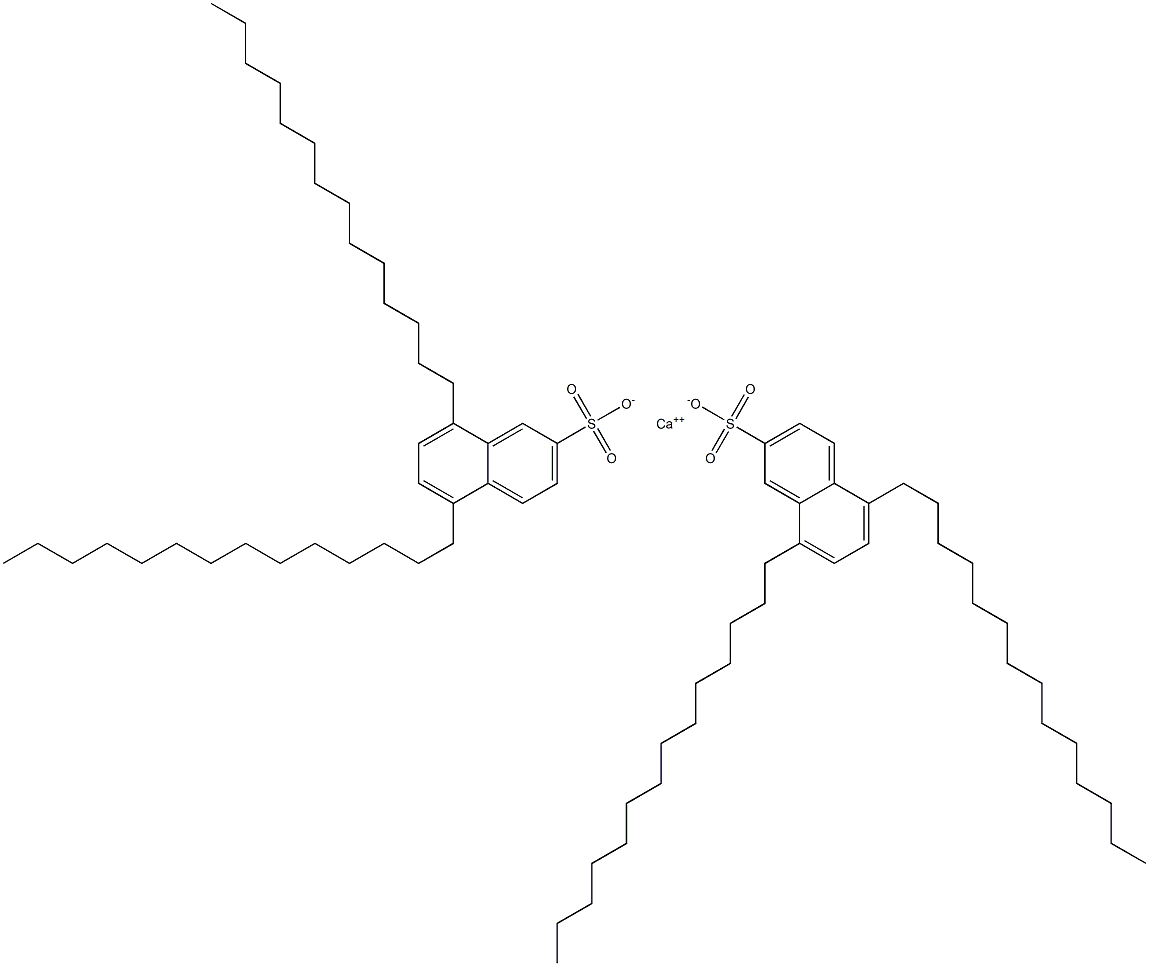 Bis(5,8-ditetradecyl-2-naphthalenesulfonic acid)calcium salt