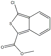 3-Chlorobenzo[c]thiophene-1-carboxylic acid methyl ester,,结构式