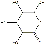 3,4,5,6-Tetrahydroxytetrahydro-2-pyrone 结构式