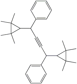 1,4-Diphenyl-1,4-bis(2,2,3,3-tetramethylcyclopropyl)-2-butyne