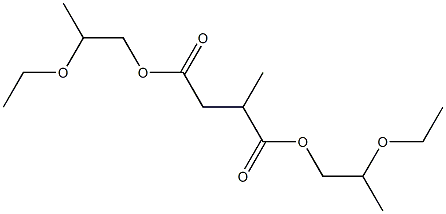 Methylsuccinic acid bis(2-ethoxypropyl) ester