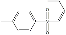 (Z)-1-Tosyl-1-butene Struktur