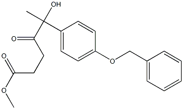 5-Hydroxy-5-[4-(benzyloxy)phenyl]-4-oxohexanoic acid methyl ester|