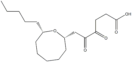 4,5-Dioxo-6-[[(2S,8S)-8-pentyloxocan]-2-yl]hexanoic acid