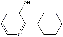 2-Cyclohexylphenol anion 结构式