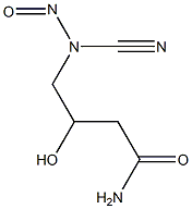  4-(N-Cyano-N-nitrosoamino)-3-hydroxybutyramide