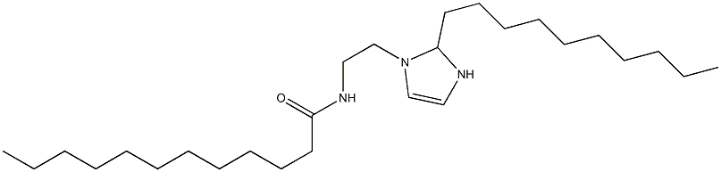 1-(2-Lauroylaminoethyl)-2-decyl-4-imidazoline Structure