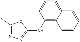 5-Methyl-2-(1-naphtylamino)-1,3,4-oxadiazole