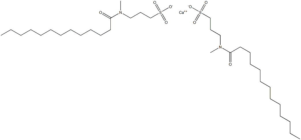  Bis[3-(N-tridecanoyl-N-methylamino)-1-propanesulfonic acid]calcium salt