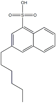  3-Hexyl-1-naphthalenesulfonic acid